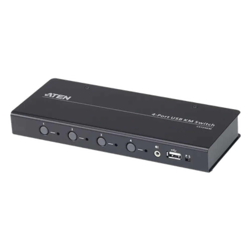 Switch KM USB / 4 Puertos / Boundless Switching / RS-232 / HDMI / Audio / Control de 4 a 8 Computadoras