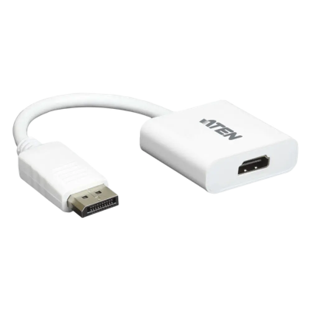 Adaptador de Video / DisplayPort Macho a HDMI Hembra / 1080p 60Hz / Conversión DP 1.2a a HDMI 1.4 / Audio Integrado / Plug and Play
