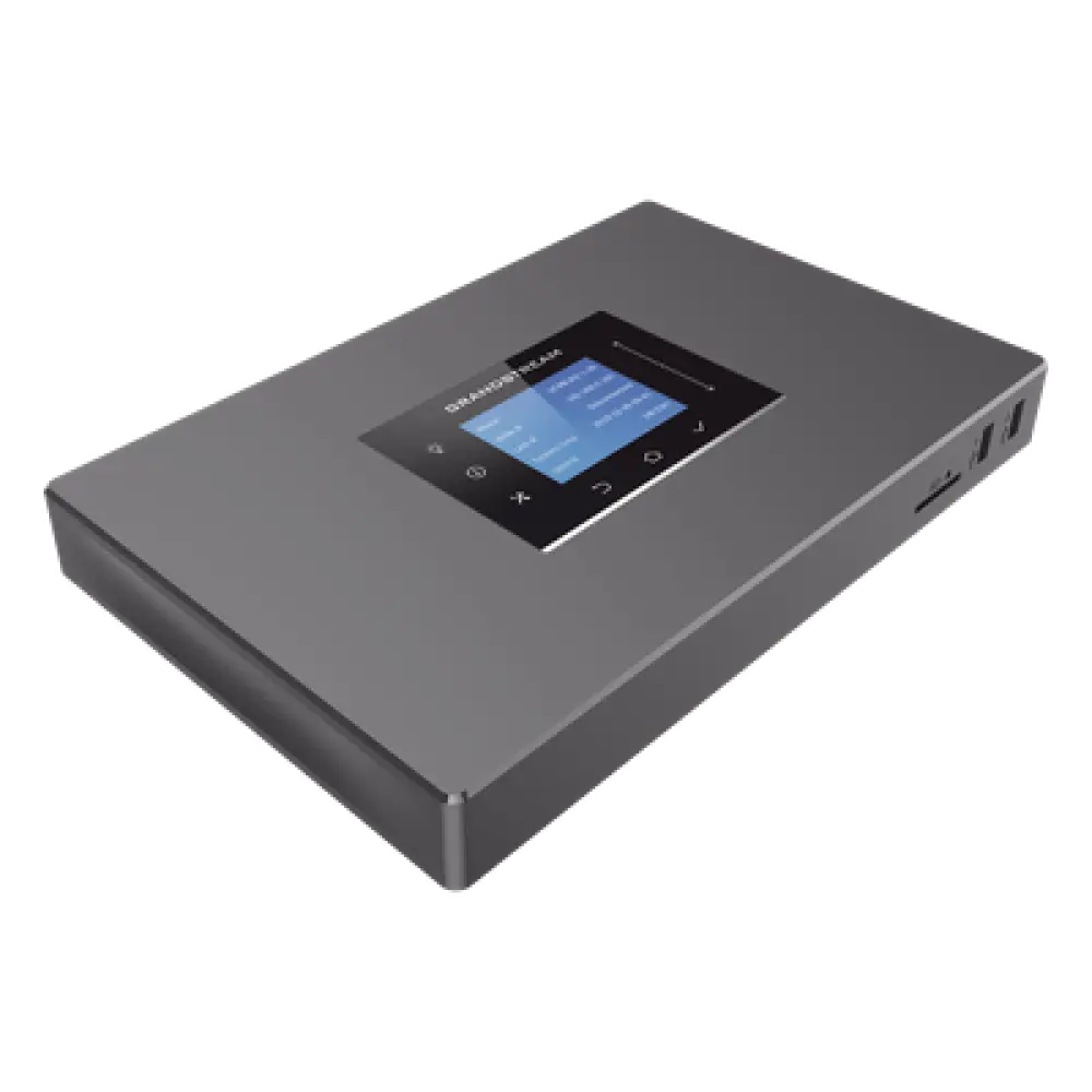 IP-PBX / 500 Usuarios / 75 Llamadas Simultáneas / 2 FXO + 2 FXS / 3 Puertos Gigabit PoE+ / On-Premise y Cloud
