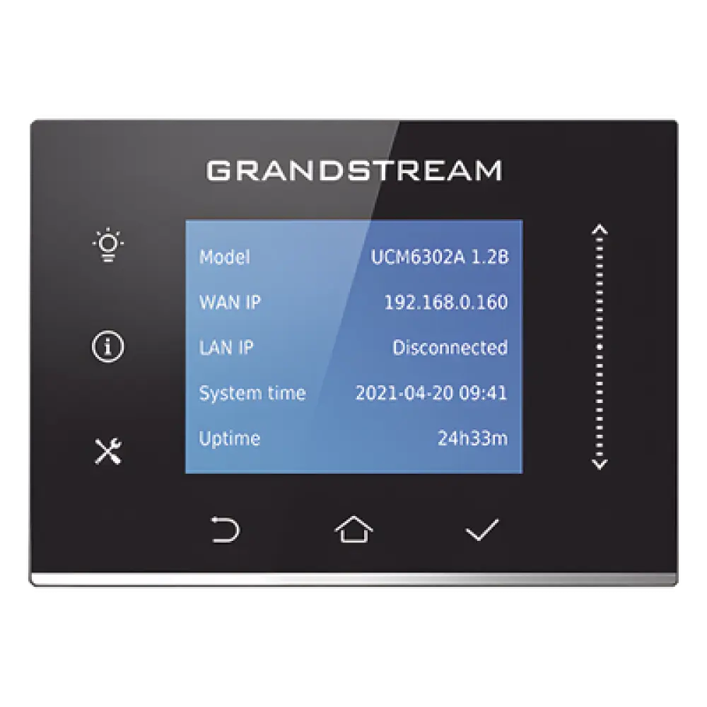 IP-PBX / 500 Usuarios / 75 Llamadas Simultáneas / 2 FXO + 2 FXS / 3 Puertos Gigabit PoE+ / On-Premise y Cloud