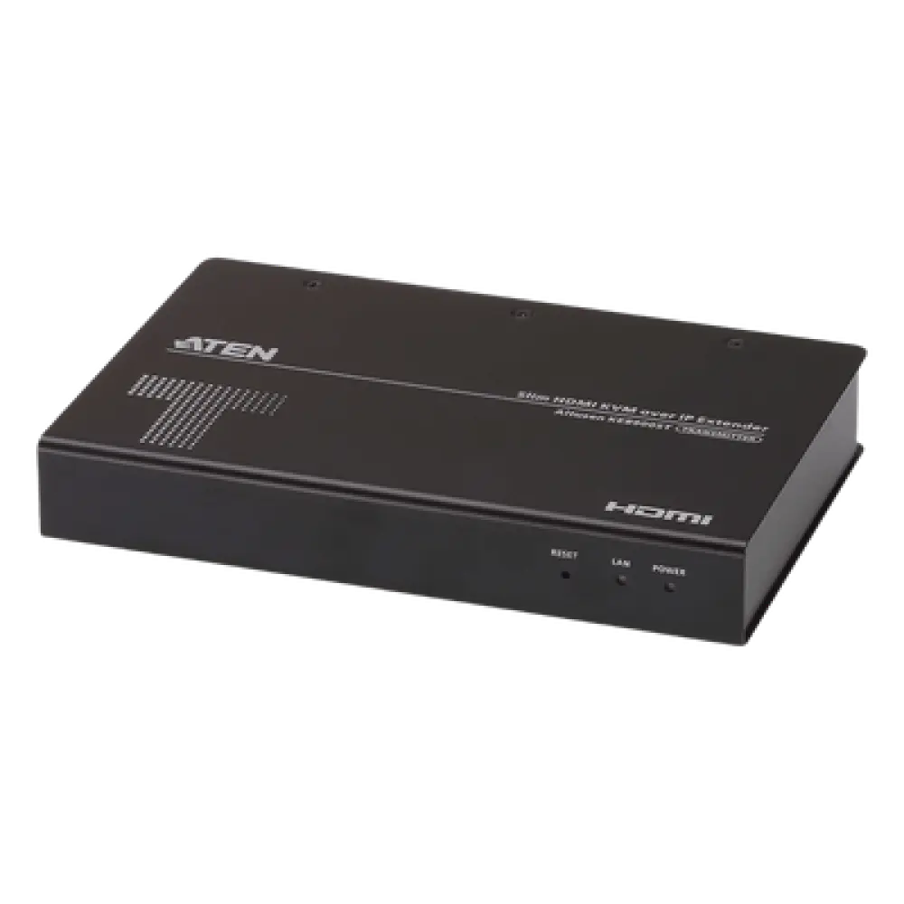 Extensor KVM sobre IP / HDMI 1920x1200 / 60 Hz / Sin Compresión / LAN 10/100/1000 Mbps / USB / DB-9