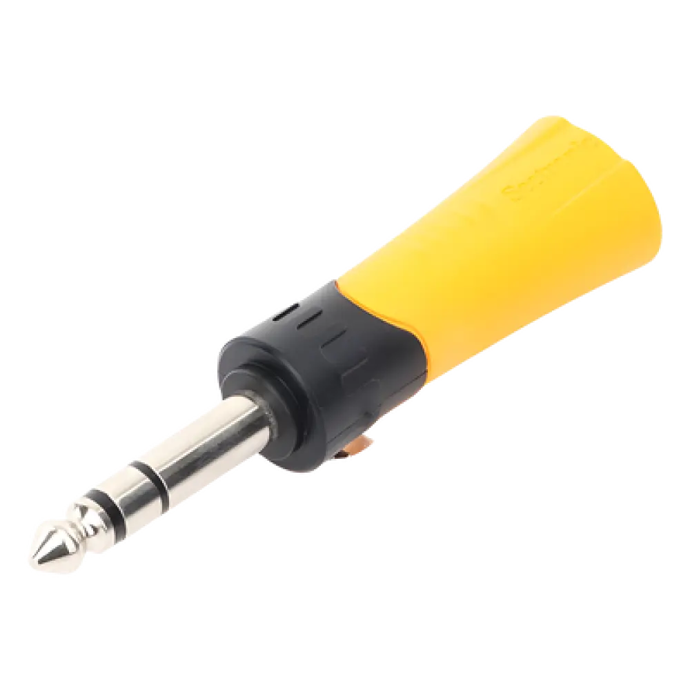 Adaptador de Audio Estéreo / 1/4" (6.35 mm) a Jack 3.5 mm / Carcasa Plástica Resistente