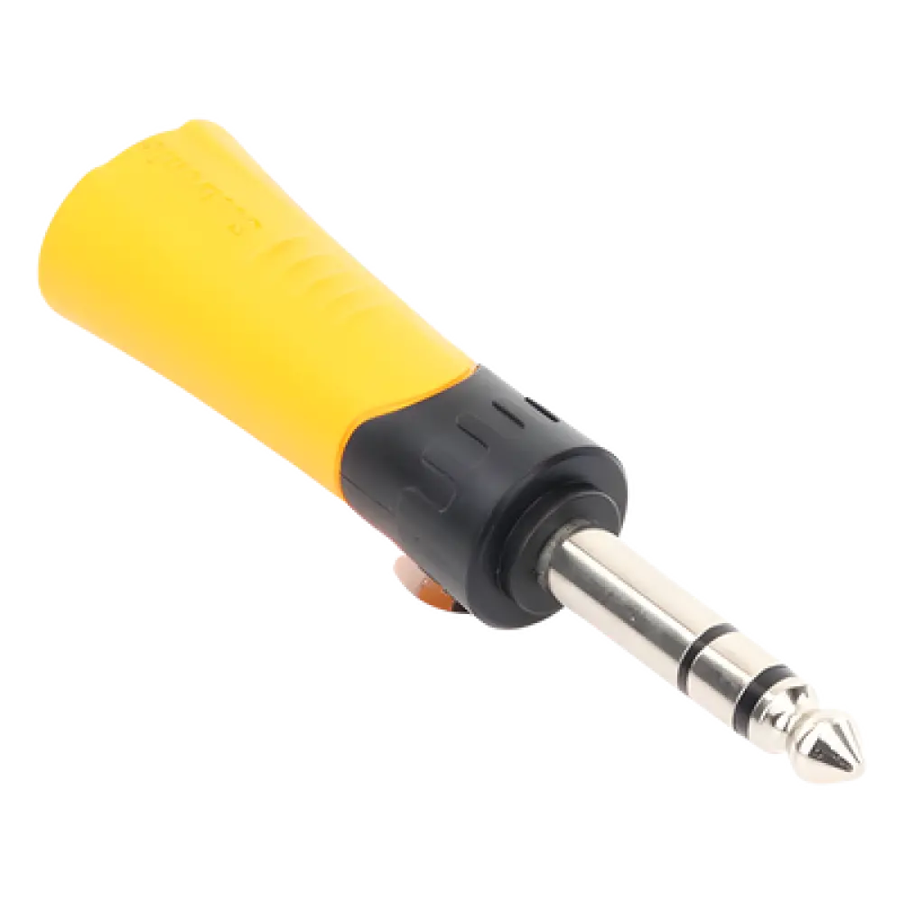 Adaptador de Audio Estéreo / 1/4" (6.35 mm) a Jack 3.5 mm / Carcasa Plástica Resistente