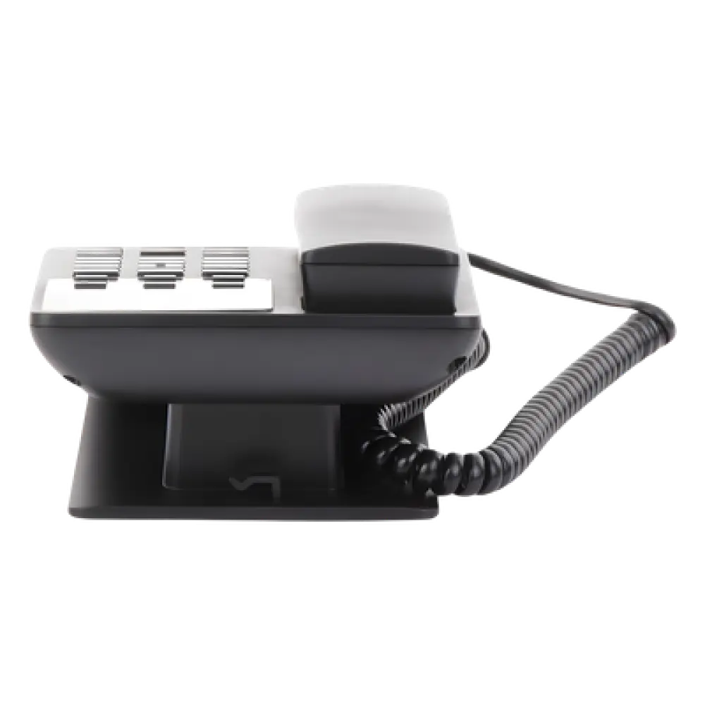 Teléfono IP Hotelero / 2 Líneas SIP / Audio HD Opus / 6 Teclas Programables / 10 Marcación Rápida / Montaje Pared o Escritorio