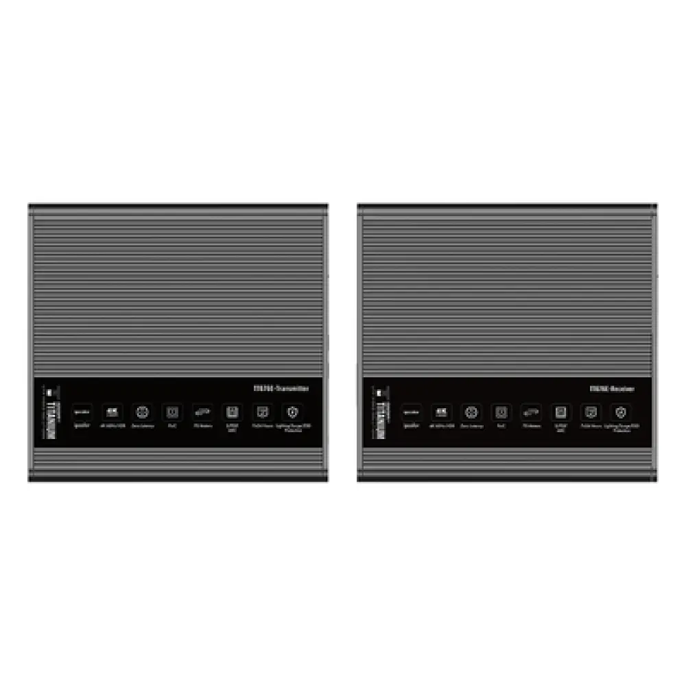 Extensor HDMI / 4K@60Hz / Sin Compresión / Cero Latencia / 70 m (229.7 ft) / Cat 6/6a/7 / PoC / IR Bidireccional / HDR10