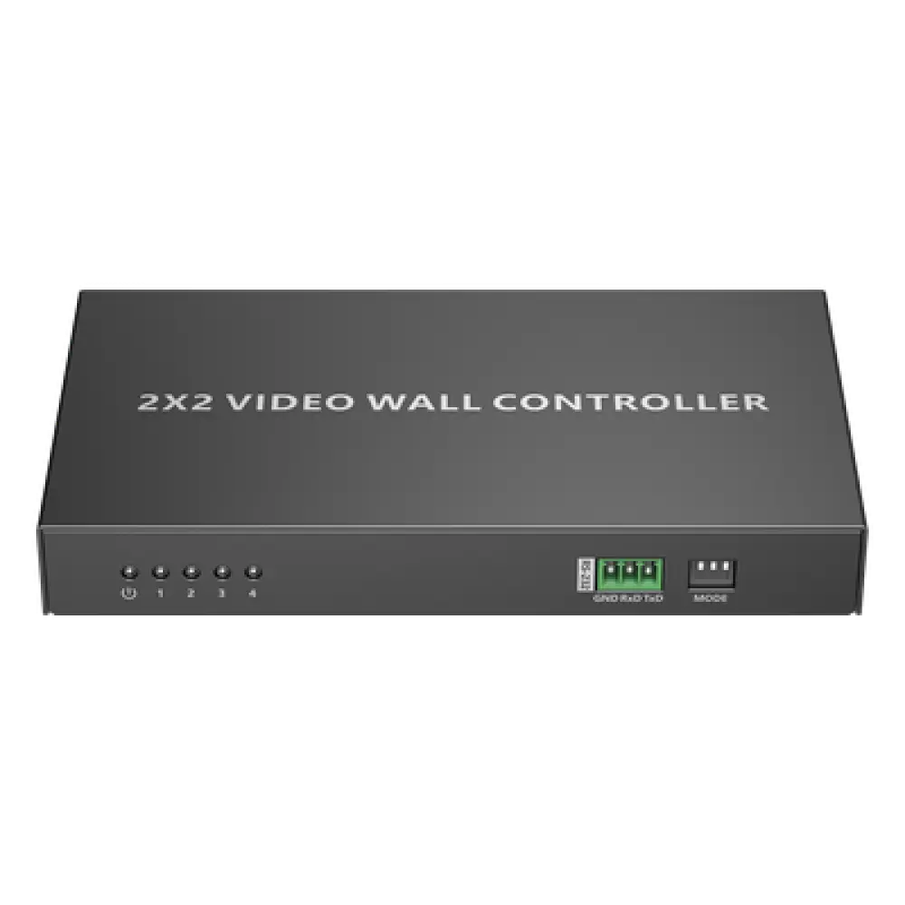Controlador de VideoWall / 2x2 / HDMI 1.4 / 18 Gbps / RS232 / 1920x1200@60Hz
