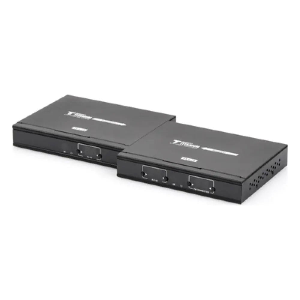 Receptor HDMI IP / 4K@30Hz / 1080p@60Hz / Alcance 120 m (393.7 ft) / Cat6/6a / Control IR / Switch IGMP
