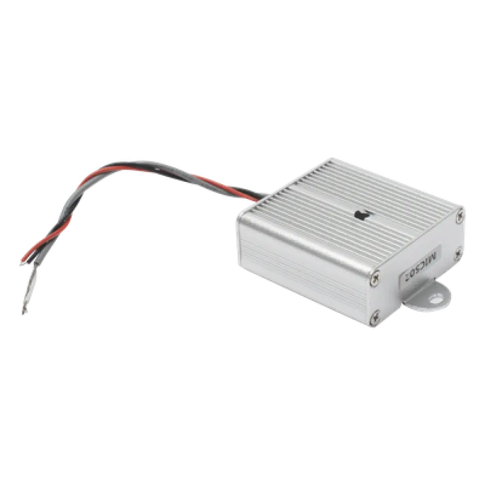Micrófono Omnidireccional / Cobertura 10-100 m² / Cancelación de Ruido / Alta Fidelidad / Protección de Polaridad / Diseño Compacto