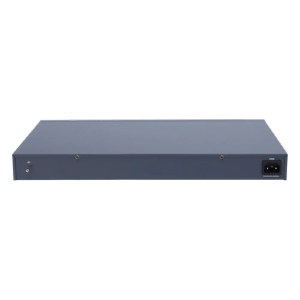Switch PoE+ Administrable / 24 Puertos Gigabit / 2 Puertos SFP / PoE Extendido 250 m (820.2 ft) / 370 W / 56 Gbps