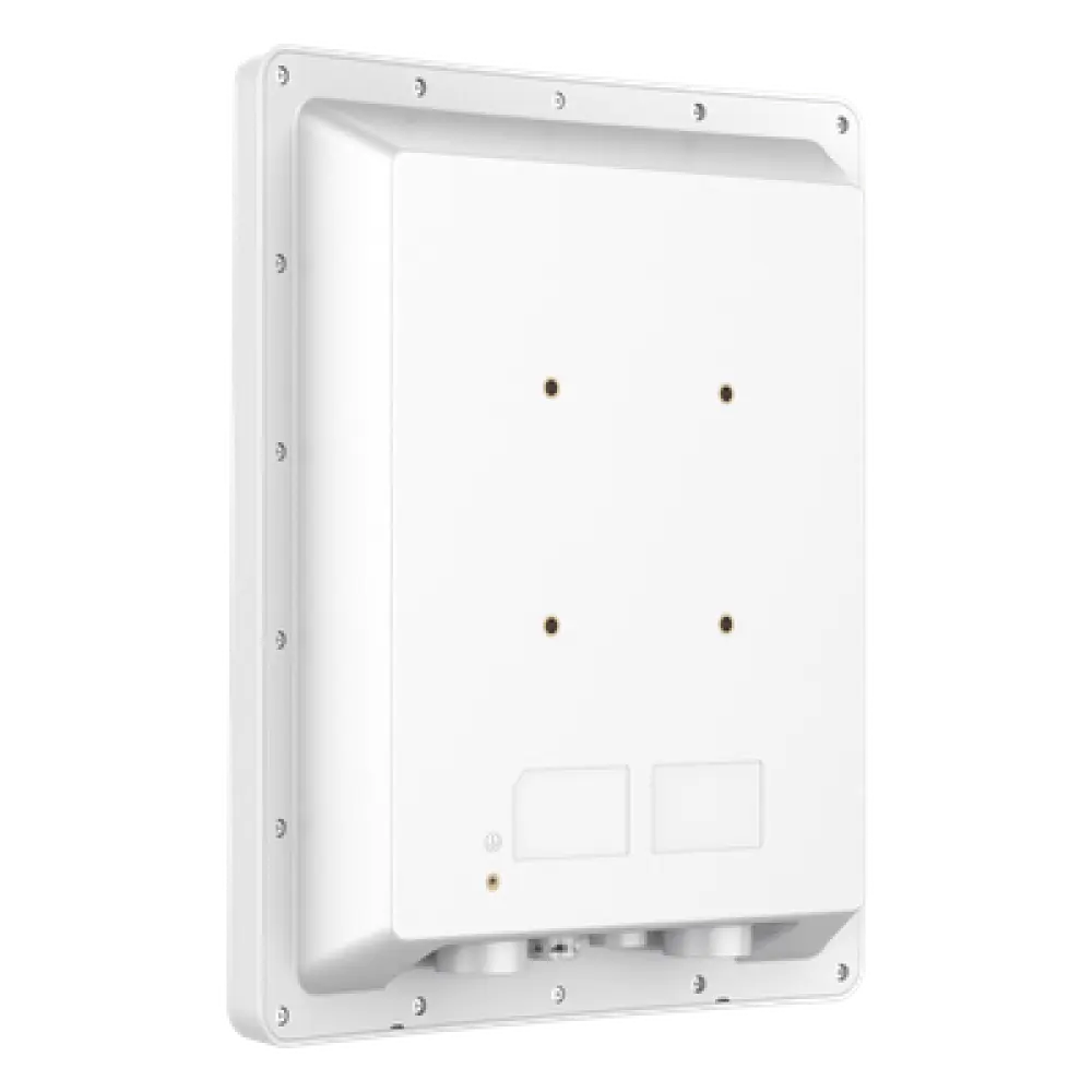 Punto de Acceso Wi-Fi 6 / AX6000 / IP67 / MU-MIMO 4x4:4 / Cobertura 300 m (984.2 ft) / 512 Clientes / Dual Puerto 2.5G Ethernet y SFP
