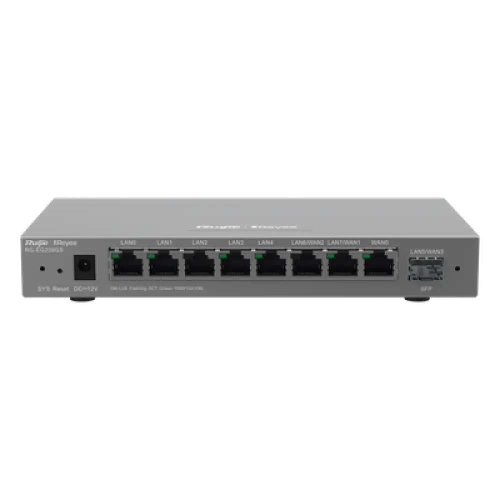 Router Balanceador / 4 Servicios WAN / SD-WAN 80 Mbps / 600 Mbps Rendimiento / 200 Clientes / 16 VLAN / Montaje Rack