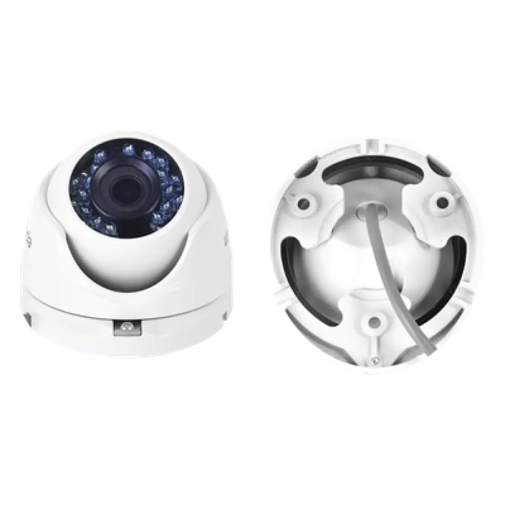 Kit TurboHD / DVR 8 Canales / 8 Cámaras 1080p / Bala y Eyeball / IR 20 m (65.6 ft) / Fuente Regulada 12V-15V / Transceptores UTP