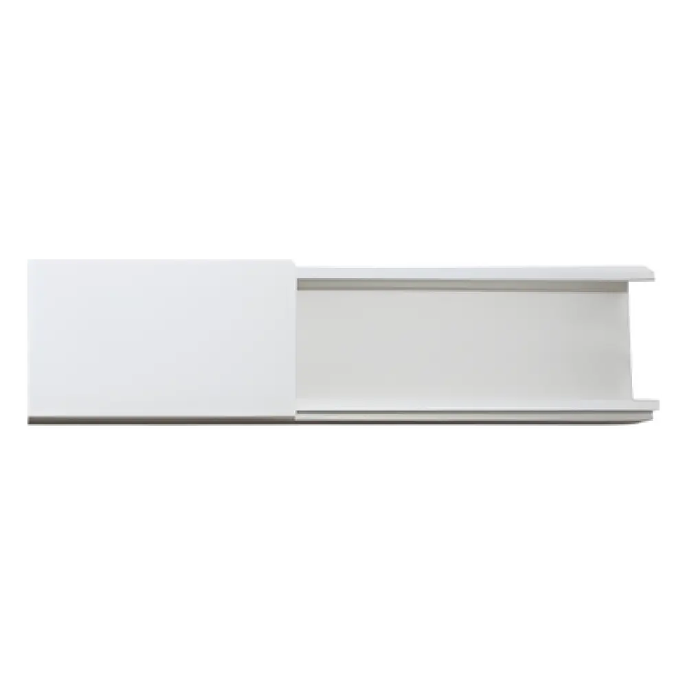 Canaleta para Cableado / 17 x 35 mm / Tramo 2.5 m (8.2 ft) / PVC Rígido Auto-extinguible / Sin División / Área 202 mm²