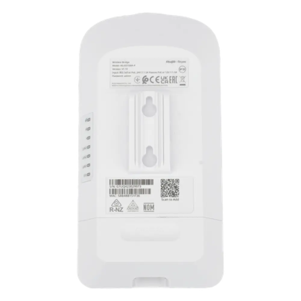 CPE Puente Inalámbrico / Wi-Fi 5 867 Mbps / Antena 13 dBi MIMO 2x2 / 2 Puertos PoE Out / Enlace 3 km (1.86 mi) / IP55