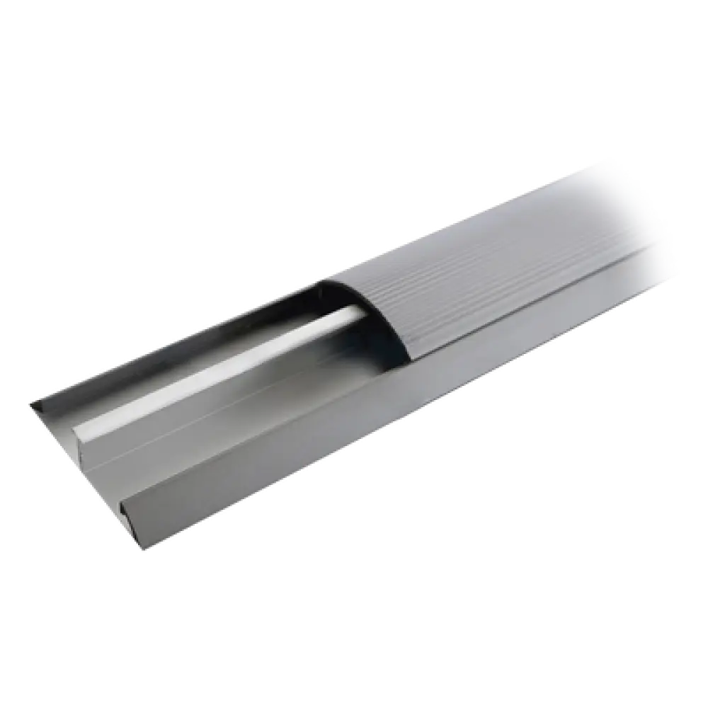 Ducto de Media Caña / Aluminio / 2.5 m (8.2 ft) de Largo / 60 mm x 17 mm / -20°C a +120°C / NOM-001-SEDE-2005