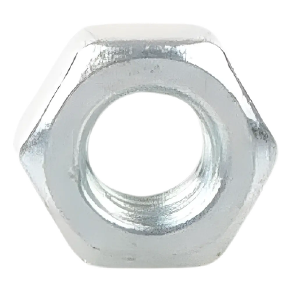 Tuerca Hexagonal / 1/4" / Acabado Electro Zinc / Instalación Estándar / Anticorrosivo