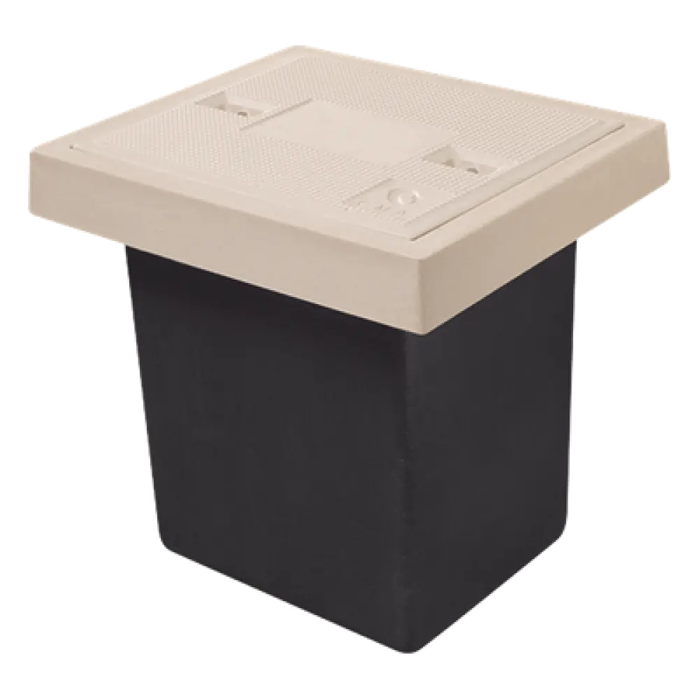 Registro de Telecomunicaciones / 1 Tapa / Resistencia 2.5 Toneladas / Uso Peatonal / Tapa 59.5x59.5 cm / Impermeable