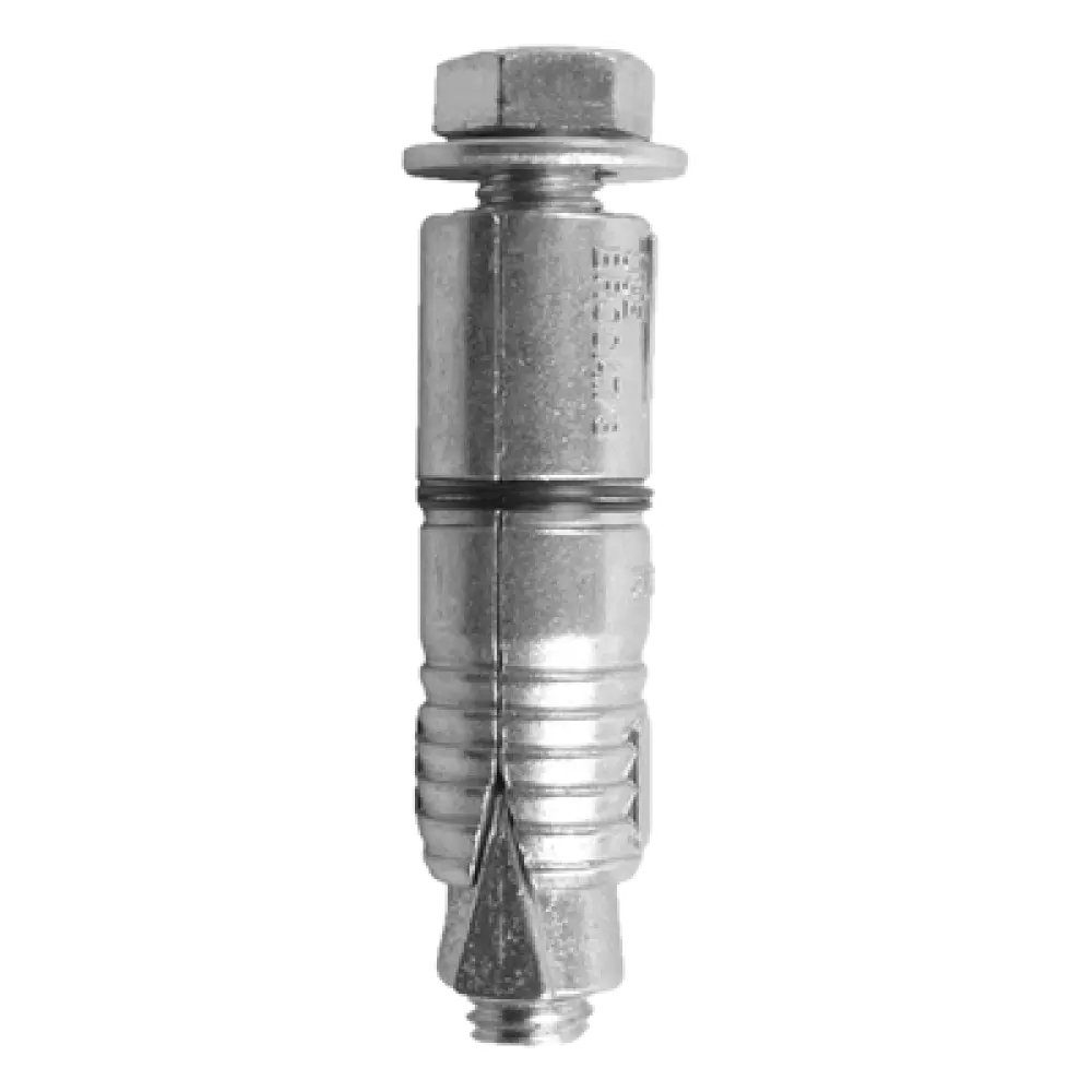 Taquete Expansor / Carga a Tensión 200 kg / Carga Cortante 240 kg / Zamac Resistente a Corrosión / 1/4" x 1-3/4" (44 mm) / Incluye Tornillo