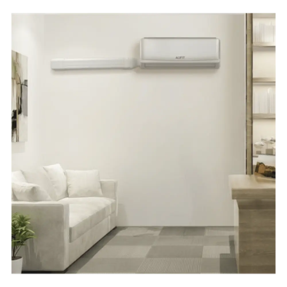 Kit de Canaletas para Aire Acondicionado / 11 Piezas / PVC Rígido / Interior y Exterior / 1 m (3.28 ft) de Longitud / -20°C a 75°C