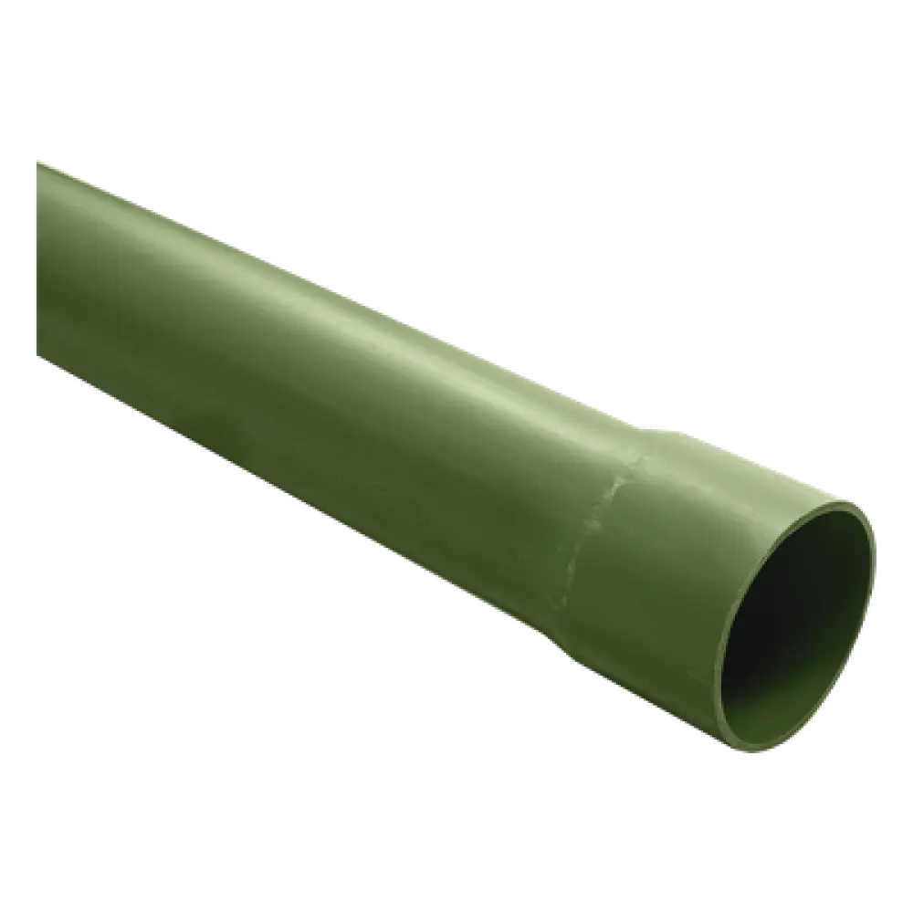 Tubo Conduit Pesado PVC / 1/2" (13 mm) / Longitud 3 m (9.8 ft) / Norma NMX-E-012 / Autoextinguible / Aislante Eléctrico
