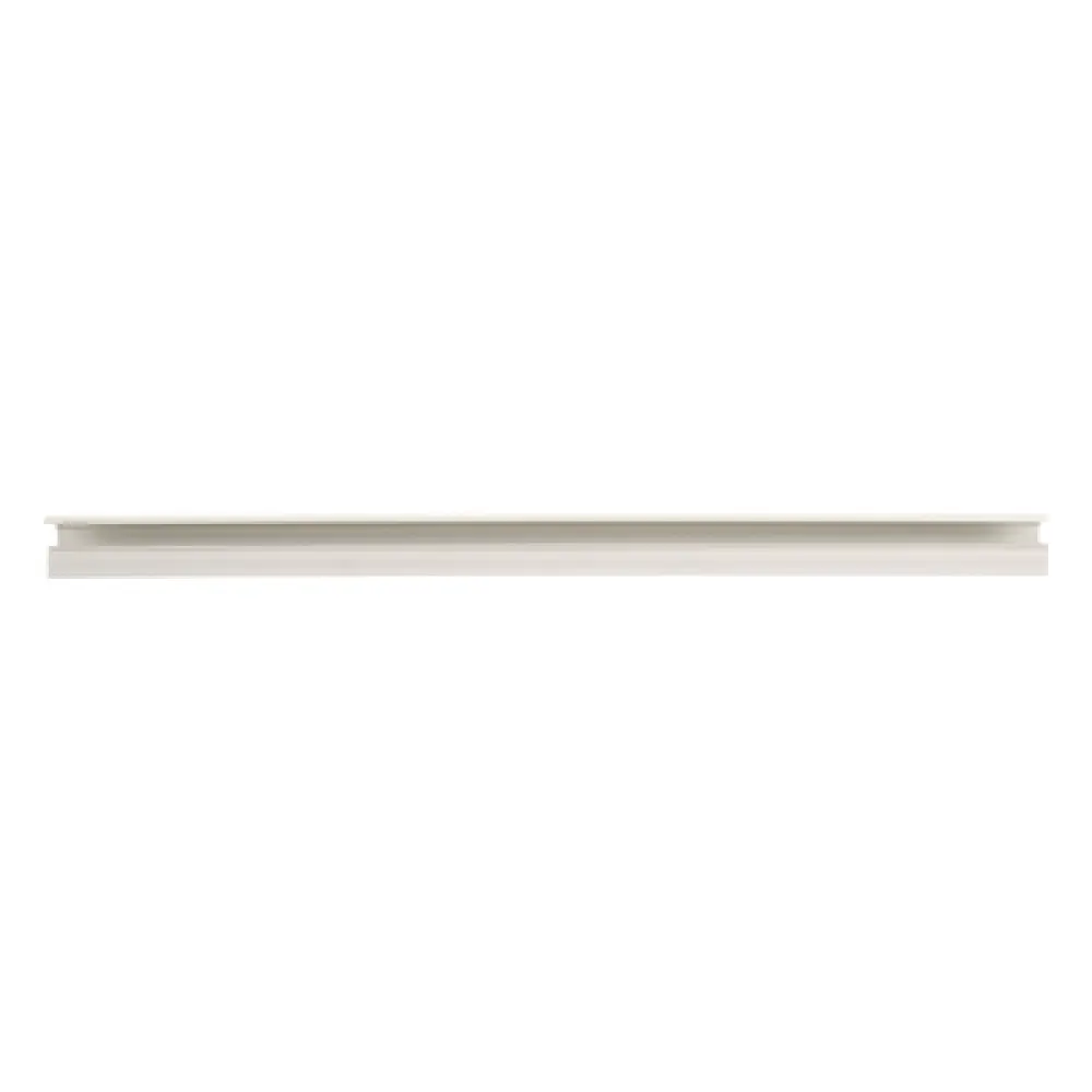 Canaleta de PVC / 38.4 x 24 x 1828.8 mm / 13 Cables Cat6 / Adhesivo Integrado / UL94V-0 / Blanco Mate