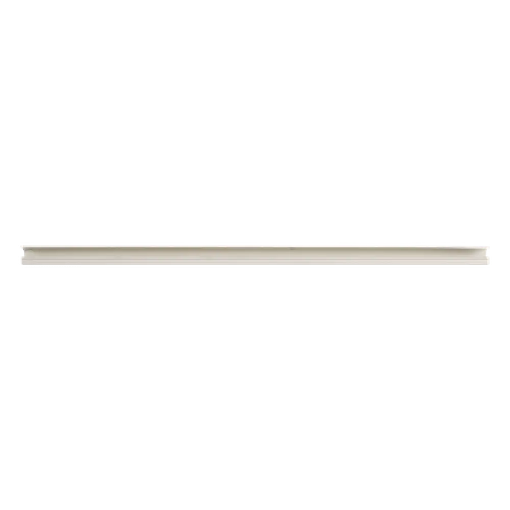 Canaleta de PVC / 26 x 15 mm / 1.83 m (6 ft) / Adhesiva Sin Herramientas / UL94V-0 / Blanco Mate