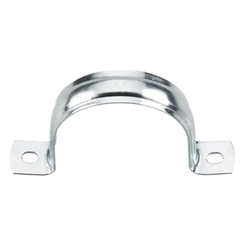 Abrazadera Omega / Conduit 3/4" / Acero Cincado 5 μm / Carga 30 kg / Espesor 1.2 mm