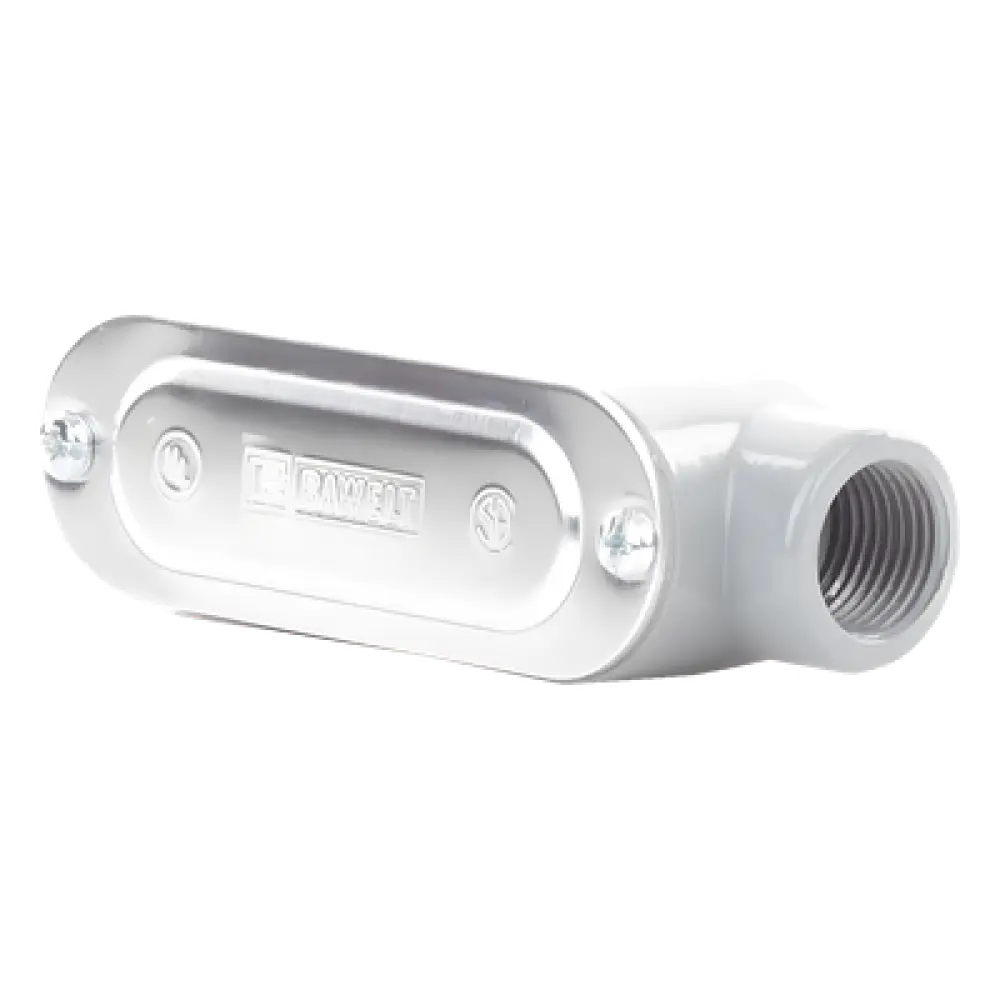 Caja de Registro Condulet / 1/2" (12.7 mm) / Configuración LB / Aluminio Diecast / NPT / Volumen 65.5 cm³
