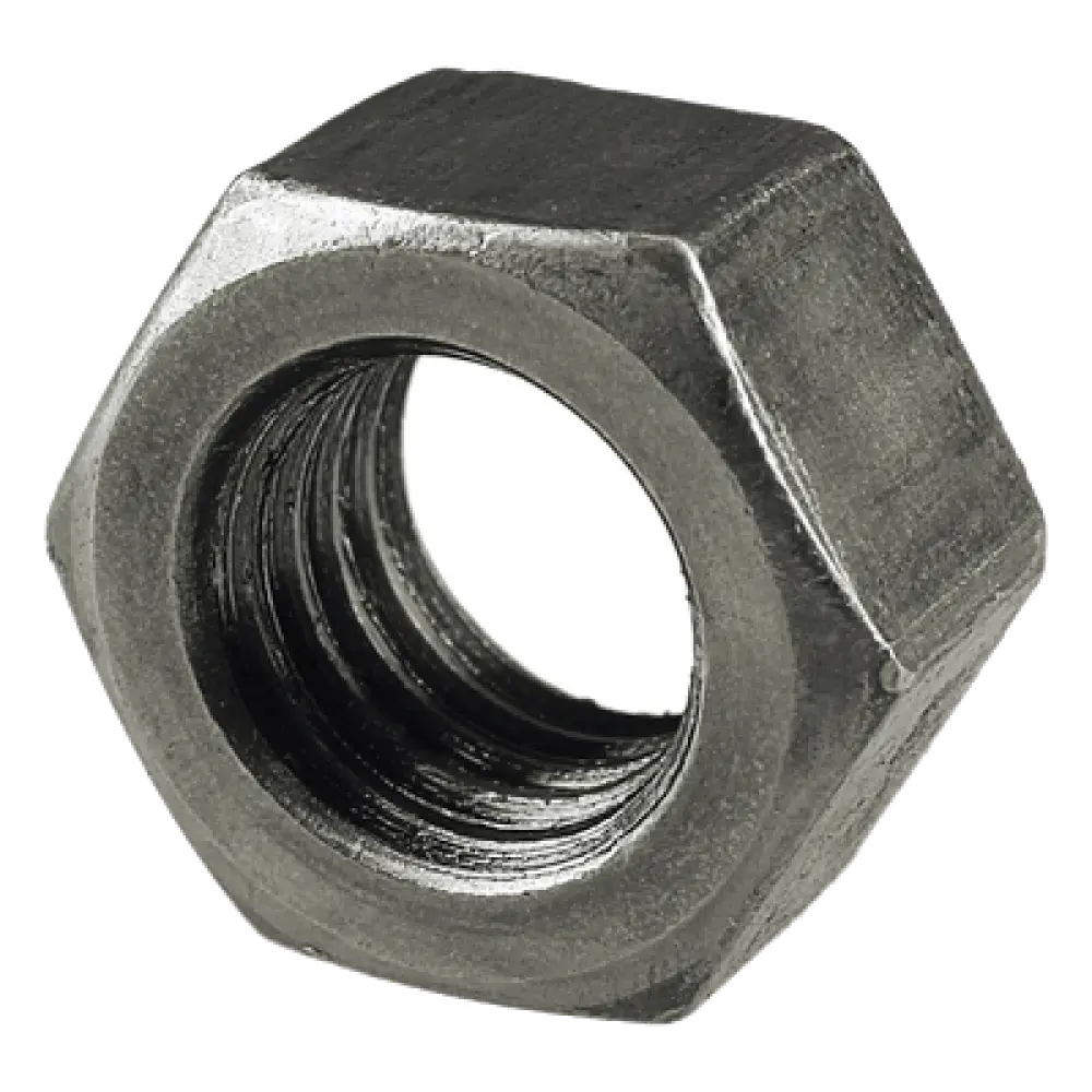 Tuerca Hexagonal / Acero al Carbono Grado 2 / Galvanizada / 3/8" (9.5 mm) / 100 Piezas