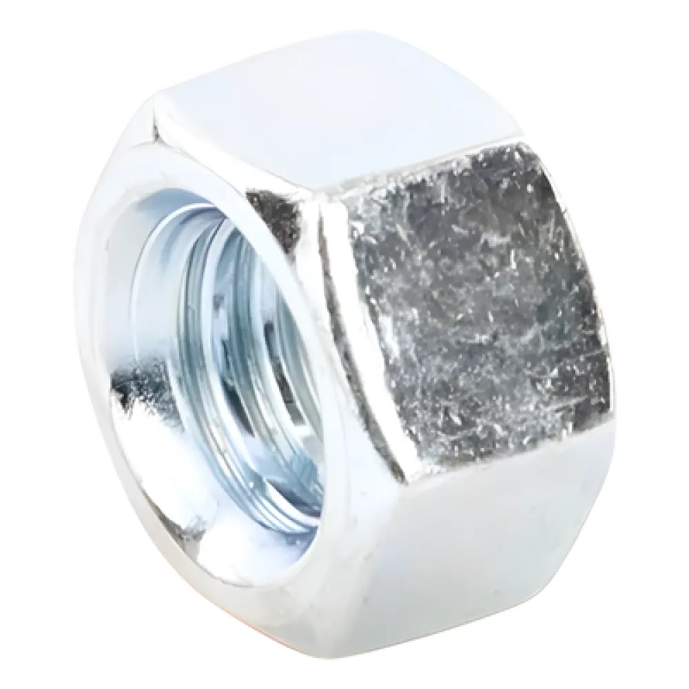 Tuerca Hexagonal / Acero al Carbono Grado 2 / Galvanizada / 3/8" (9.5 mm) / 100 Piezas