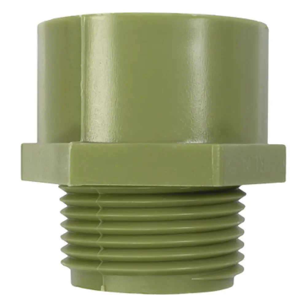 Conector para Tubería PVC Conduit / Tipo Pesado / 1" (25 mm) / Autoextinguible / NMX-E-012