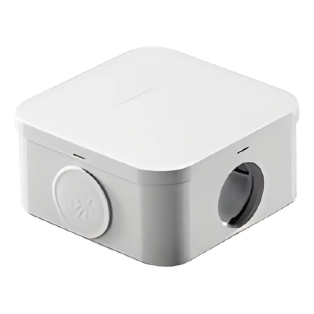 Caja de Derivación Estanca / PVC Auto-extinguible Libre de Halógenos / 4 Entradas / IP55 / 100x106x53 mm / Uso Exterior