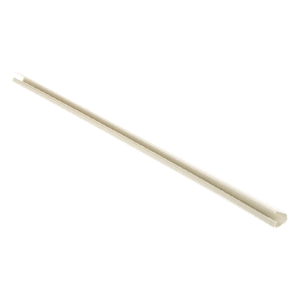 Canaleta para Cableado / PVC Rígido / 19.6 x 11.2 mm / 1.83 m (6 ft) / Adhesivo sin Herramientas / UL94V-0 / Blanco Mate