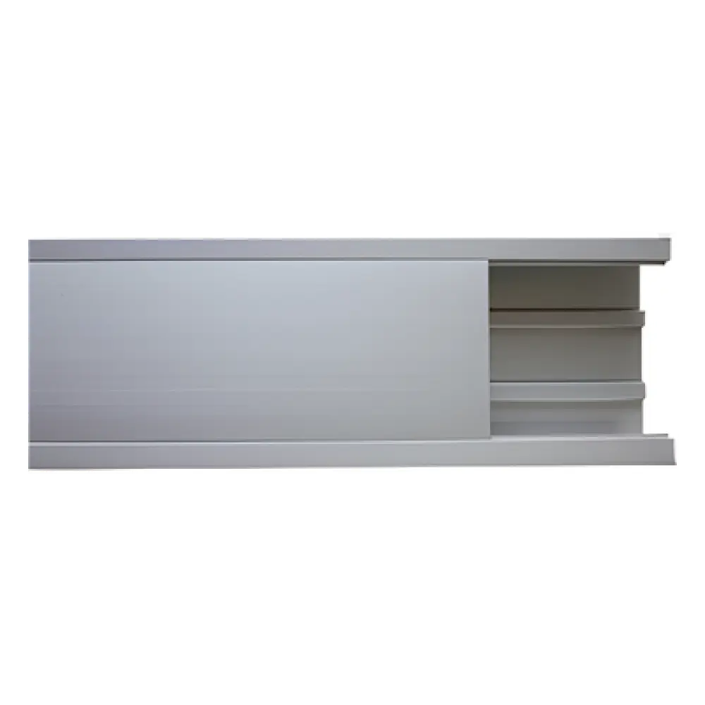 Canaleta de aluminio / 100 x 51 mm / 3 m (9.84 ft) / Aluminio anodizado / -20°C a 120°C