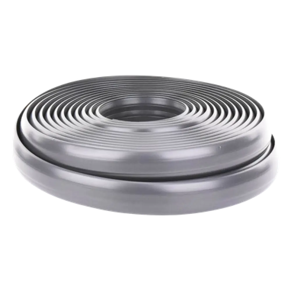 Canaleta flexible de piso / PVC autoextinguible / 100kg carga / 305mm² / 2.5m (8.2ft) / -20°C a +80°C