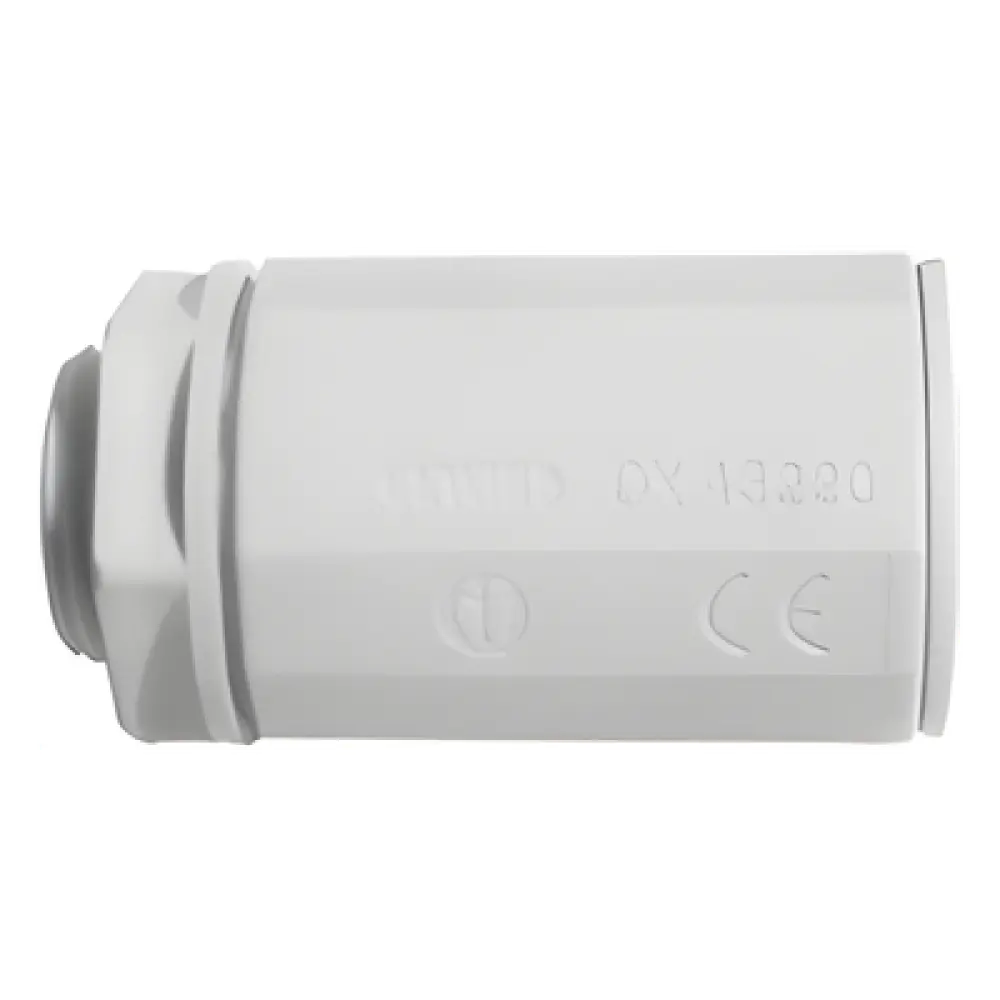 Conector de Tubería Rígida a Caja / PVC Auto-extinguible / 20 mm / IP65 / -24 a 60°C / Libre de Halógenos