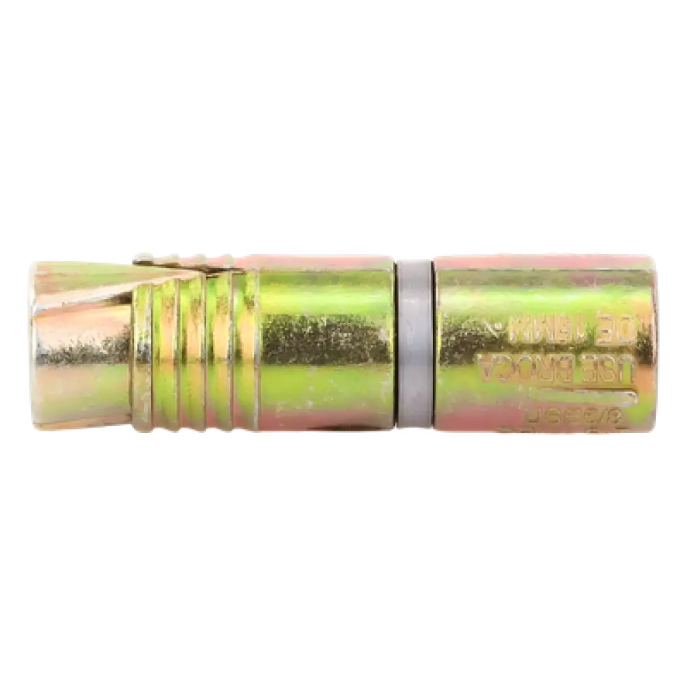 Taquete Expansor Tipo Z / 3/8" / Zamak 3 / Expansión por Par Controlado / Hormigón y Ladrillos / Cargas Medias