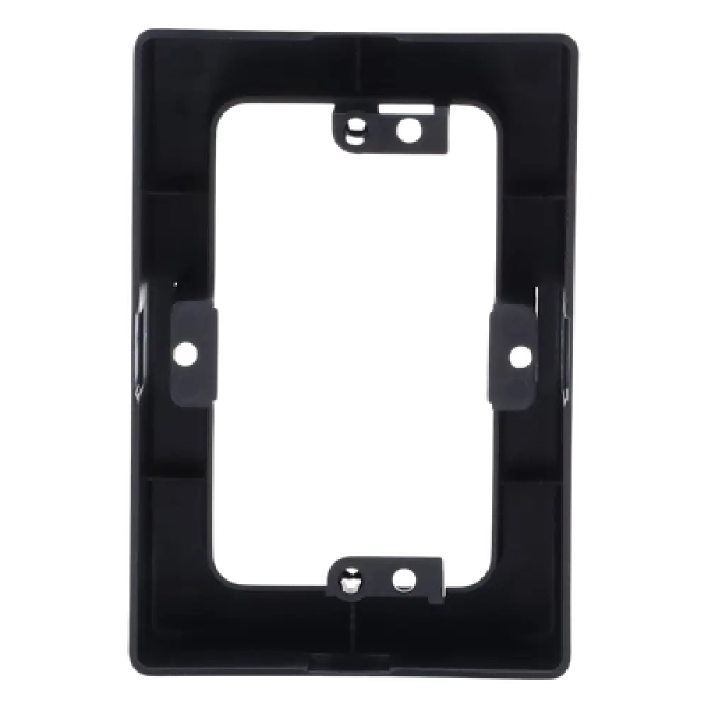 Caja de Registro Universal / PVC Autoextinguible / Cierre a Presión / Color Negro