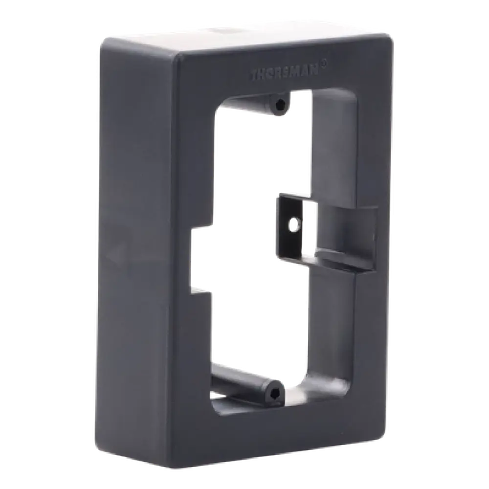 Caja de Registro Universal / PVC Autoextinguible / Cierre a Presión / Color Negro