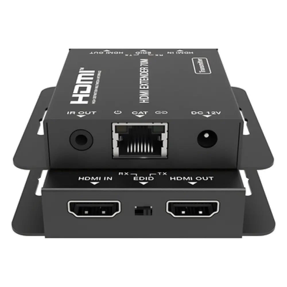Extensor HDMI / 4K 30 Hz a 40 m (131.2 ft) / 1080p a 70 m (229.7 ft) / Cat5e/Cat6 / PoC / HDMI Loop / IR Bidireccional