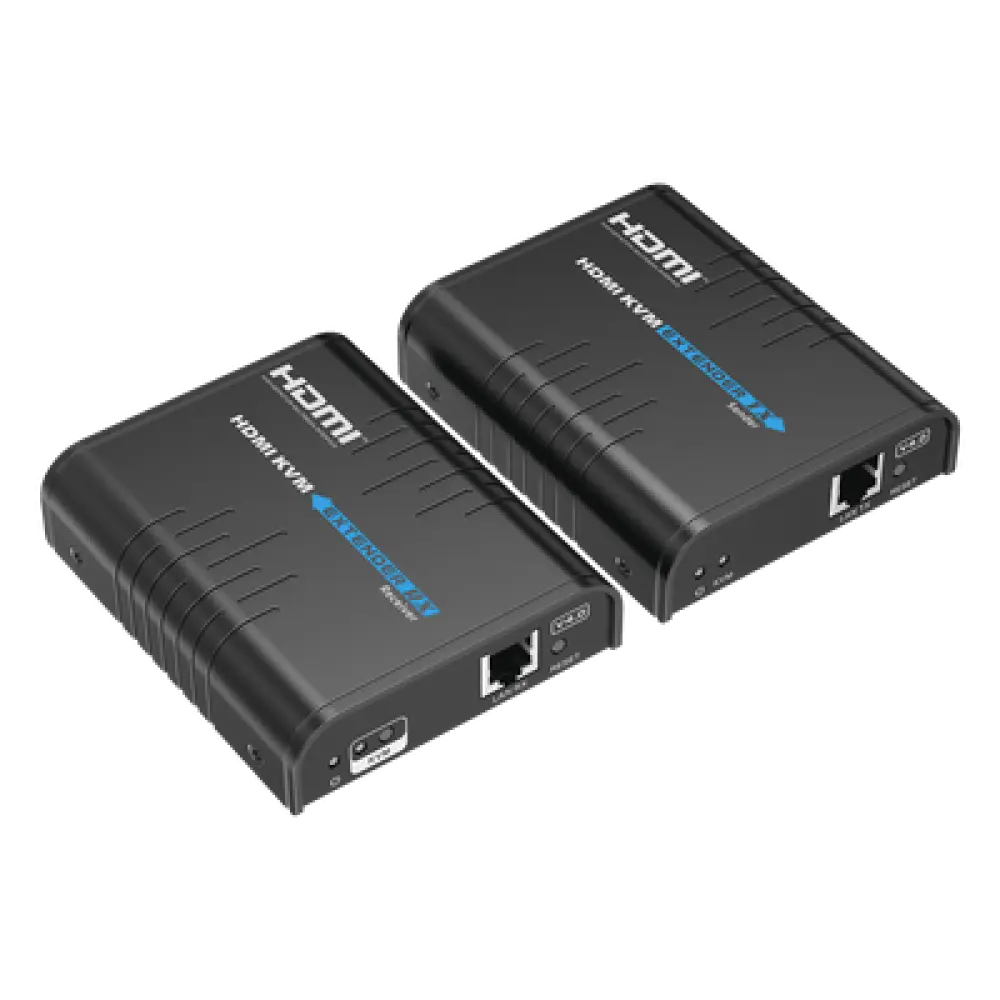 Extensor KVM HDMI / 1080p @ 60 Hz / 120 m (393.7 ft) / 1 a 253 Receptores / Red Gigabit / USB HID / Audio PCM