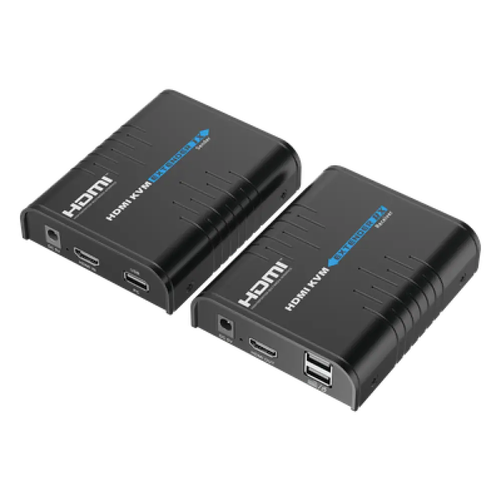 Extensor KVM HDMI / 1080p @ 60 Hz / 120 m (393.7 ft) / 1 a 253 Receptores / Red Gigabit / USB HID / Audio PCM