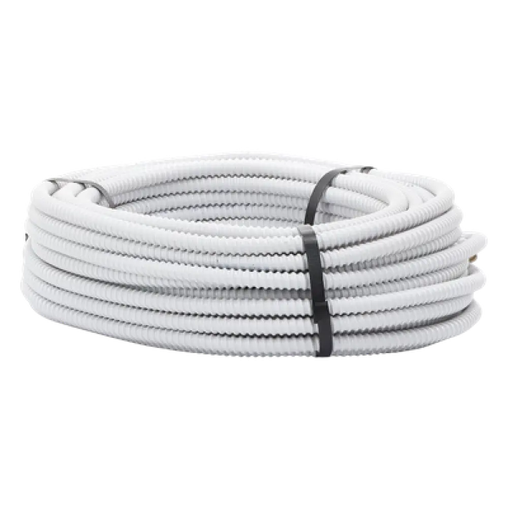 Tubería Flexible / PVC Auto-extinguible / 10 mm ID / 30 m / 320N / 5 a 60°C / 98 pies