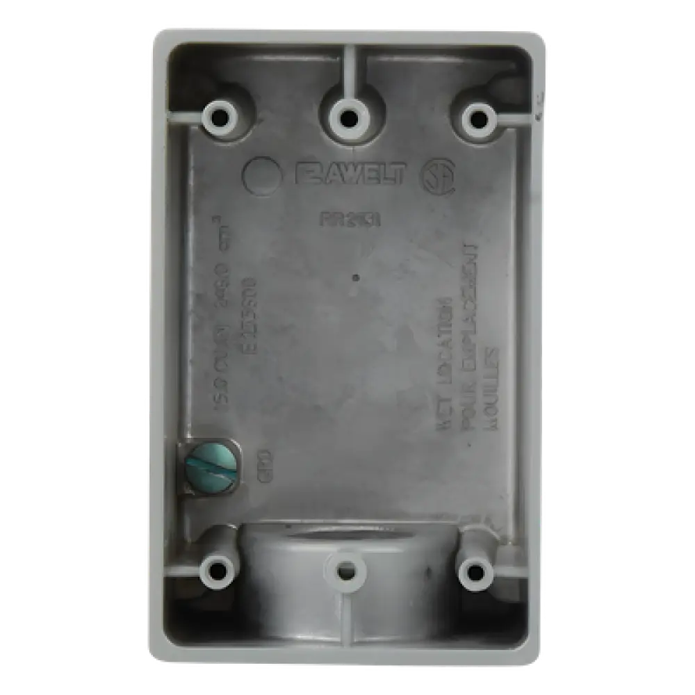 Caja Condulet FS / 1" (25.4 mm) / 1 Boca / Aluminio Diecast / A Prueba de Intemperie / UL 514