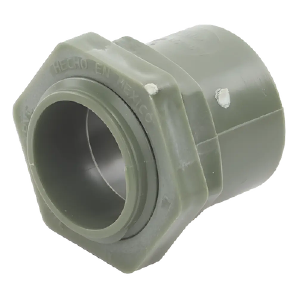 Conector para Tubería Conduit Ligero / PVC 3/4" (19 mm) / Autoextinguible / Norma NMX-E-012-SCFI / NMX-E-031 / Aislamiento Dieléctrico