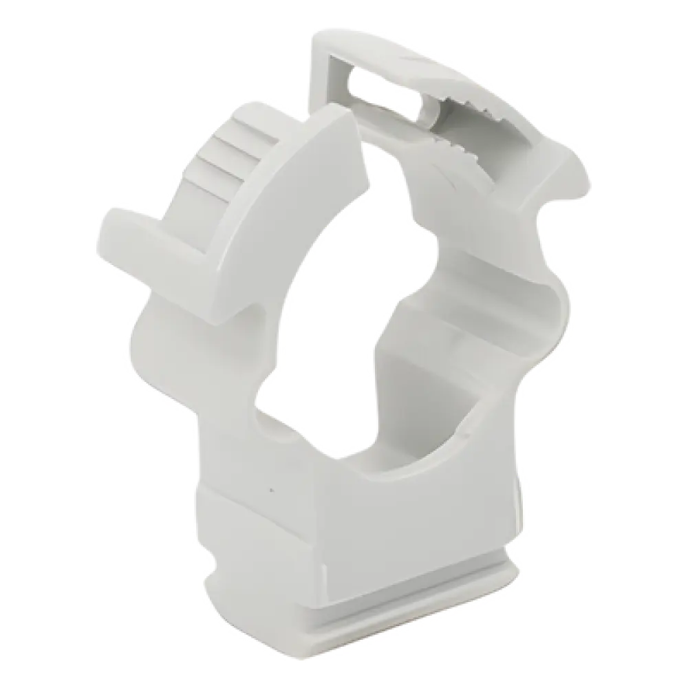 Soporte de Collar / PVC Auto-extinguible Libre de Halógenos / 16 mm / Montaje en Pared y Techo / Instalación cada 1.5 m (4.9 ft)