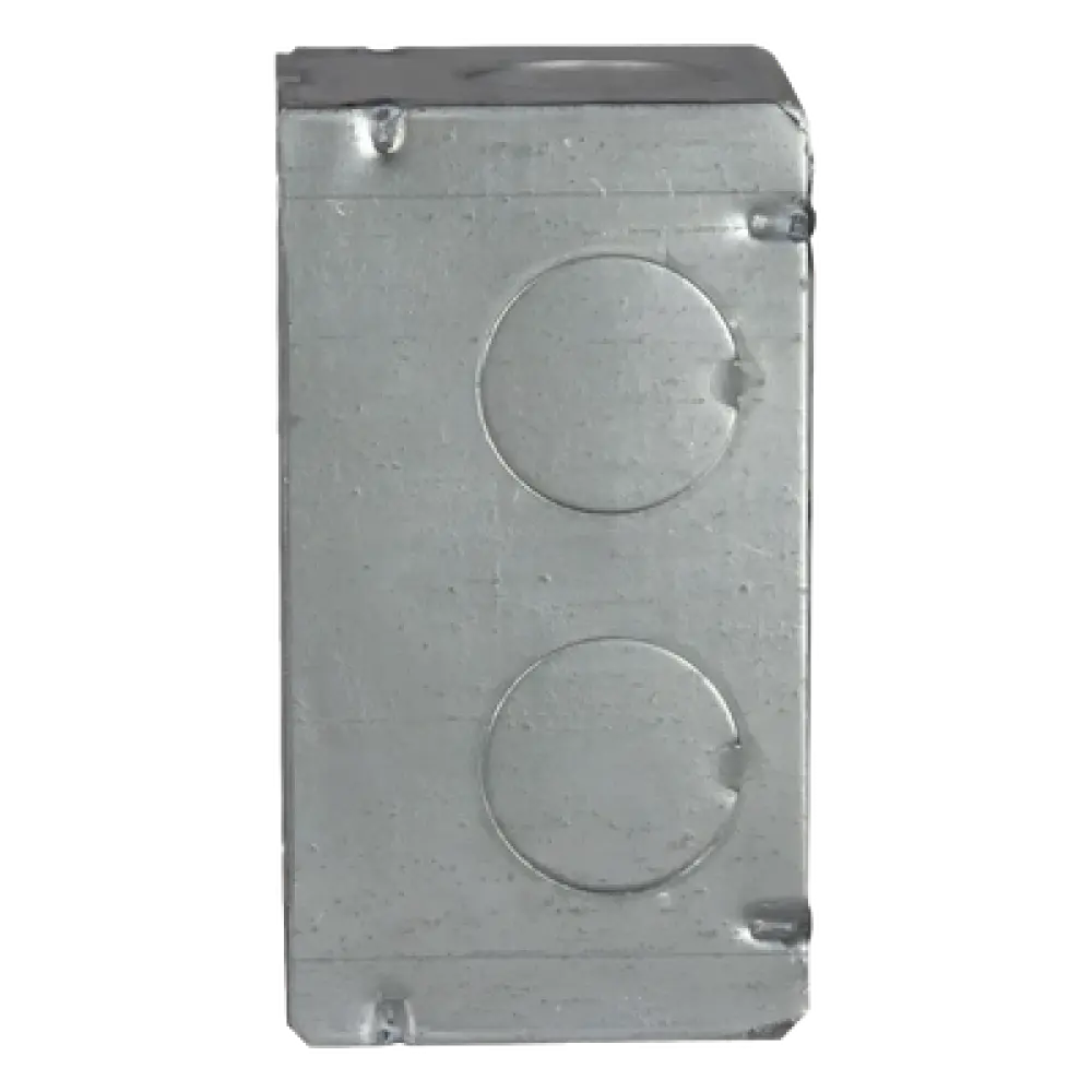 Caja de Conexión Soldada / 4 x 2 in / 8 Entradas 3/4 in / Resistente al Fuego 2 Horas / Profundidad 2.125 in (53.97 mm) / Capacidad 16.5 in³ (270.38 cm³)