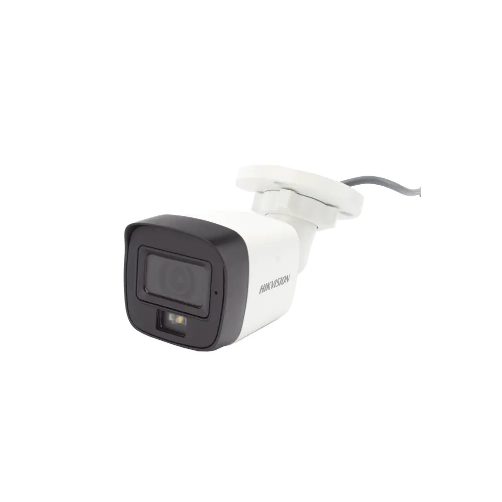 [Dual Light] Kit TurboHD 3K (5 Megapixel) / DVR 4 Canales / 4 Cámaras Bala para Exterior y Metal / Micrófono Integrado / Accesorios de Interconexión / Fuente de Poder