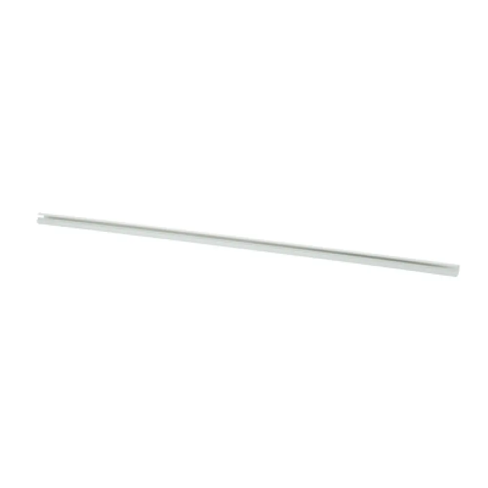 Canaleta de PVC / 19.6 x 12 mm / 1.83 m (6 ft) de largo / Adhesiva sin herramientas / UL94V-0 / Bisagra integrada