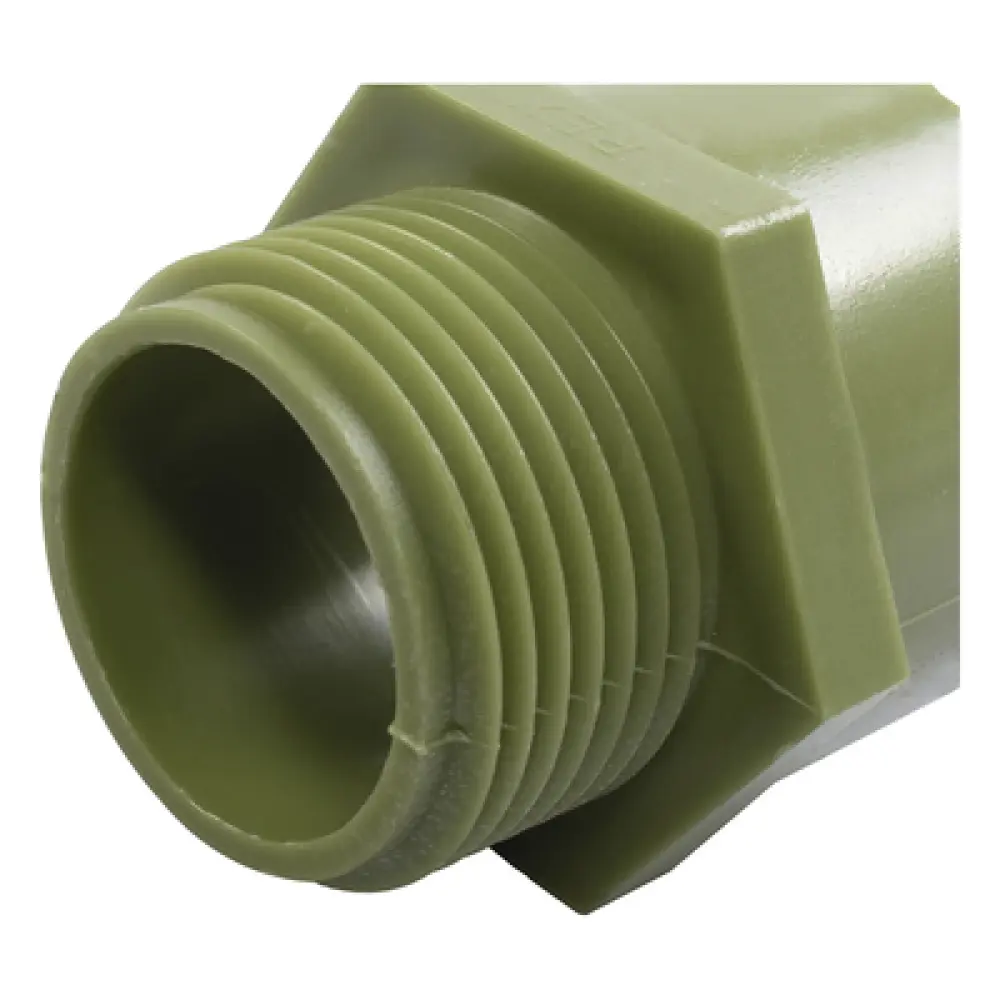 Conector para Tubería Conduit Pesado / PVC Sin Plastificante / 2" (50 mm) / Autoextinguible / NMX-E-012